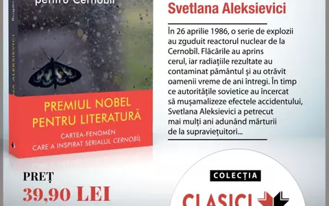 ”Rugăciune pentru Cernobîl”, de Svetlana Aleksievici | RECOMANDARE DE CARTE