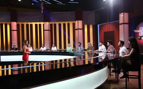 Marius Moga și soția, în juriul de la "Chefi la cuțite", la Antena 1. Bianca Lăpuște a atras toate privirile