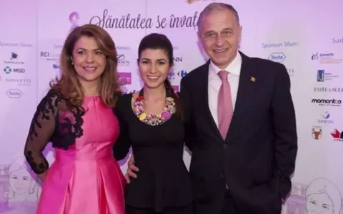 Ce mult a crescut și ce frumoasă e fiica lui Mircea Geoană! Are 23 de ani și a făcut furori la o petrecere, în Beverly Hills
