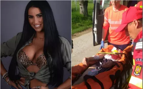 Daniela Crudu a fost bătută de iubit. A fost dusă la spital cu traumatism cranio-facial și nasul spart