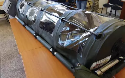 Cum arată izoleta 100% românească, testată și omologată. A fost proiectată de  Centrul de Cercetare Ştiinţifică pentru Apărare CBRN şi Ecologie