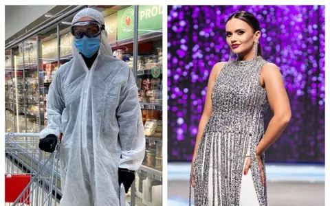 Cristina Șișcanu, despre combinezonul de protecție purtat la supermarket: ”Dacă situația se agravează, o să vedeți multe persoane echipate așa și atunci o să vi se pară normal”