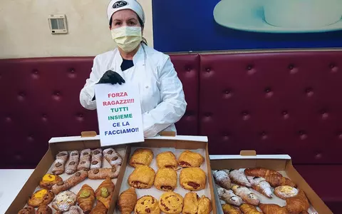 Români în Italia. Maria  asigură micul-dejun cadrelor medicale de la Urgențe în fiecare dimineață: "Voi continua atât timp cât voi avea putere"