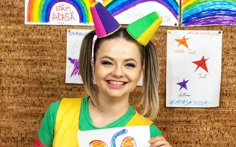 Cine este și cum arată în viața de zi cu zi Fetița Zurli, preferata copiilor din România. Este actriță, de meserie