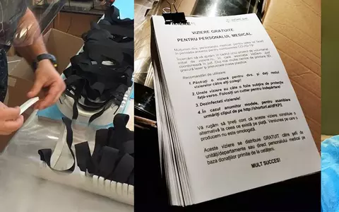 [Dă binele mai departe] Este nevoie de viziere pentru medici. VeDem Just face apel pentru donații în toate județele!