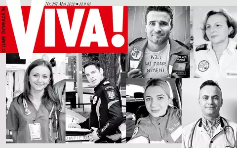 VIVA! de mai, copertă de colecție! 11 medici care luptă în linia întâi, împotriva COVID-19, și-au spus povestea, în exclusivitate. Acum poți comanda online revista VIVA, aici!