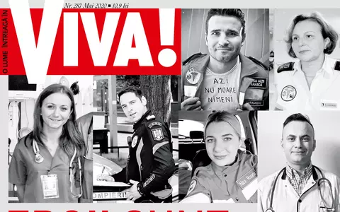 Premieră în istoria revistei VIVA! Ediția de mai se poate citi gratuit, AICI: 11 medici care luptă în linia întâi împotriva COVID-19 și-au spus poveștile, iar vedetele au mărurisit toate secretele din perioada de carantină!