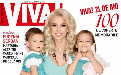 A apărut VIVA! de Iunie - număr aniversar, 21 de ani! Cele mai importante exclusivități mondene ale momentului!