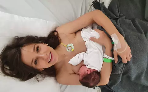 Prima fotografie cu fetița Danei Rogoz. Lia Elena e frumoasă ca o păpușică: ”Nu pot descrie în cuvinte bucuria”