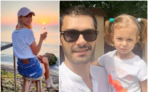 Andreea Bălan a plecat la mare, fetițele au rămas cu  George Burcea. Surpriza de care au avut parte în grija actorului