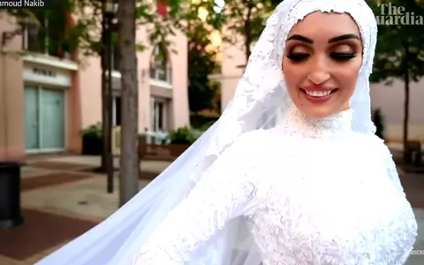 VIDEO cutremurător: o mireasă și-a văzut moartea cu ochii, în timpul exploziei din Beirut. Zâmbea și făcea poze, iar dintr-o dată s-a trezit într-un coșmar!