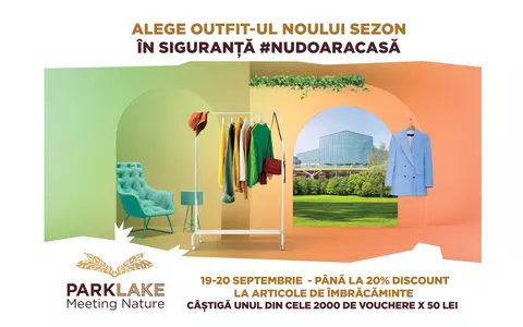 (P) Începe toamna cu un outfit nou! Profită de reducerile aniversare și câștigă unul dintre cele 2.000 de vouchere de cumpărături!