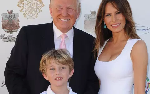 Fiul lui Donald Trump și al Melaniei și-a depășit tatăl în înălțime. La doar 14 ani, Barron are peste 1,90 m
