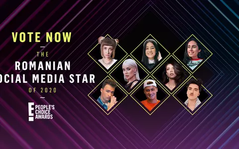 (P) Cine va câștiga titlul de ”Romanian Social Media Star of 2020” la ediția de anul acesta E! People's Choice Awards?