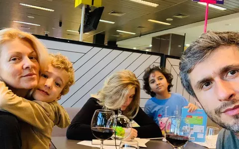 Dragoș Bucur și familia lui au plecat în vacanță, la scurt timp după ce actorul s-a vindecat de COVID-19: „O țară încă normală”