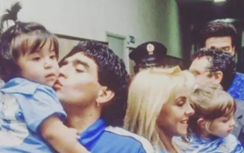 Dalma Maradona, mesaj emoționant pentru tatăl său, legendarul Diego Maradona: "Așteaptă-mă acolo, te iubesc!"