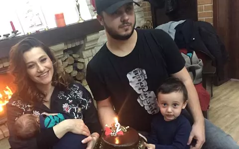 Claudia Pătrășcanu și Gabi Bădălău, împreună la munte. Au sărbătorit ziua fiului ca o familie