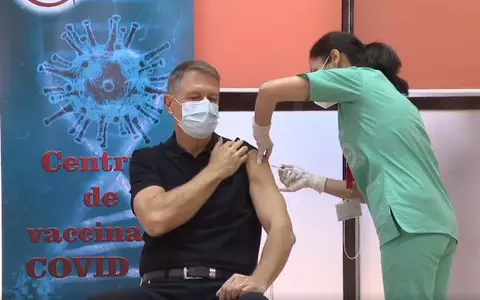 Klaus Iohannis s-a vaccinat anti-COVID-19: ”Este eficient și recomand tuturor”