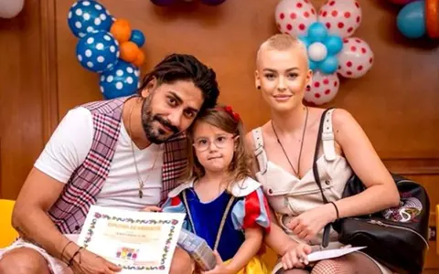 Divorțați, dar împreună! Connect-R și Misha au sărbătorit ziua de naștere a fiicei lor, Maya