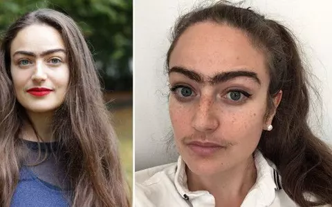 Motivul bizar pentru care o tânără s-a transformat în femeia cu mustață. Eldina Janzac nu s-a mai epilat de un an!
