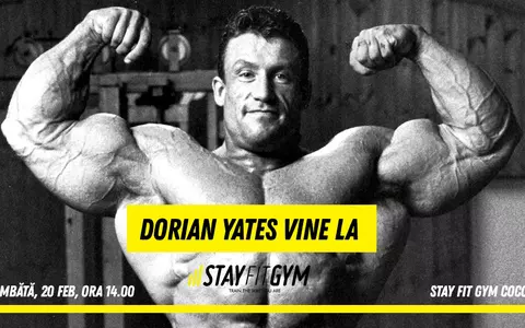 Dorian Yates, legenda culturismului britanic, vine la Stay Fit Gym (P)