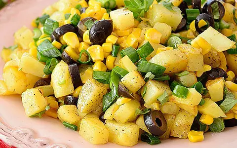Salată orientală de post. O rețetă delicioasă