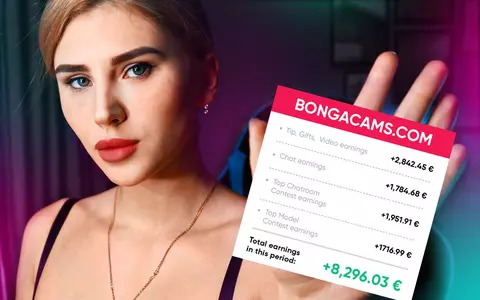 (P) Cât se câștigă pe camera web: o fată din București își împărtășește cifrele reale ale veniturilor sale pe Bongacams