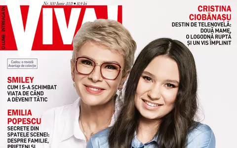 Teo și Maia, pe coperta VIVA! de Iunie. Totul despre relația mamă-fiică