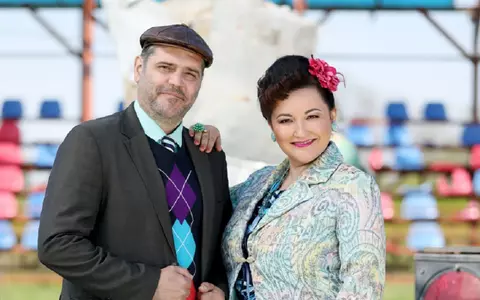 Ecaterina Ladin e, din nou, Dalida din Las Fierbinți! Actrița a revenit la filmări: „Iau și copilul”