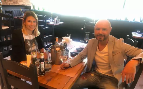 Mihai Mitoșeru și Noemi au fost surprinși împreună, la restaurant. Ce anunț au făcut