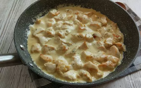 Pui cu smântână. Rețetă ușor de preparat