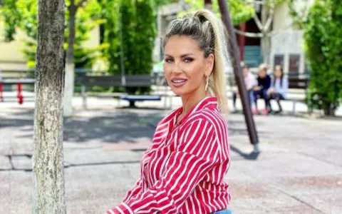 Andreea Bănică a ieșit pe stradă într-o ținută transparentă. Fotografia a stârnit multe comentarii