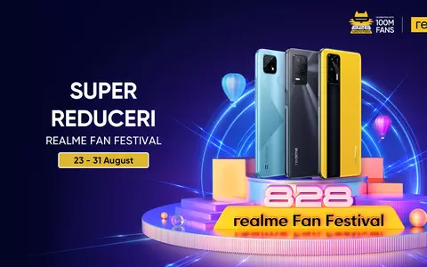 (P) realme anunţă Fan Festival. Cinci telefoane realme cu prețuri reduse