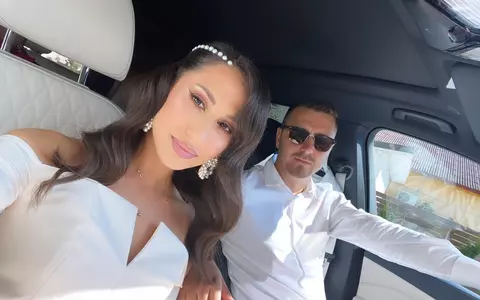 Fotbalistul de la FCSB Andrei Miron și iubita lui, Adriana, s-au căsătorit. Primele imagini de la nuntă