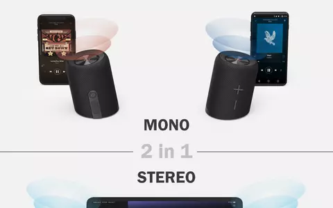 Bucură-te de muzica preferată cu boxa Hama Twin 2.0, rezistentă la apă