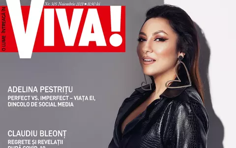 Andra, apariție răvășitoare pe coperta VIVA! de noiembrie. Secretele cele mai iubite cântărețe din România