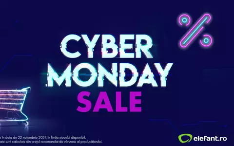 Cyber Monday – ofertele momentului doar pe elefant.ro! Super reducerile sunt valabile doar astăzi
