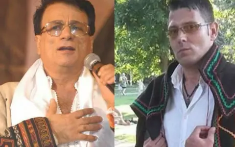 Ce a făcut presupusul fiu al lui Ion Dolănescu, la mormântul artistului, în prag de Crăciun: "Așa mi-am dorit să arate"