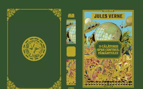 "O călătorie spre centrul pământului" din colecția Jules Verne, te atrage într o nouă aventură