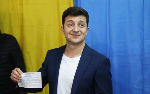 Zelenski, președintele Ucrainei, a jucat rolul unui președinte care apără țara împotriva Rusiei. Este actor de meserie