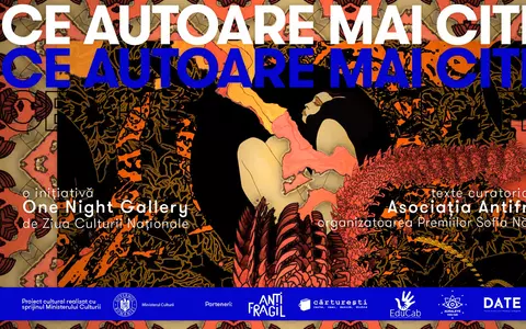 130 de cărți scrise de autoare române au fost donate prin inițiativa #ceautoaremaicitim, campanie lansată de One Night Gallery de Ziua Culturii Naționale