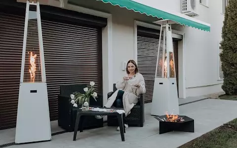 Andreea Marin a descoperit dispozitivul perfect pentru încălzirea terasei de acasă