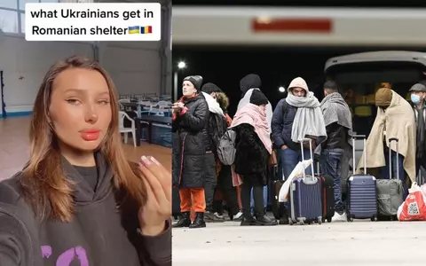 O tânără din Ucraina a filmat ce primesc refugiații într-un adăpost din România. Video a devenit viral