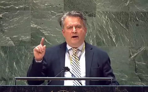 Ambasadorul Ucrainei la ONU, mesaj dur pentru Putin: "Dacă vrea să se sinucidă, să facă ce a făcut tipul din Berlin (n.r. Hitler), într-un buncăr"