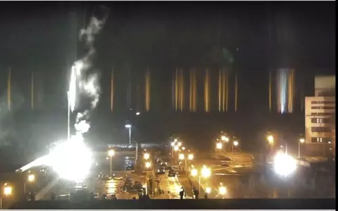 Armata rusă a incendiat centrala nucleară din Zaporojie. Volodimir Zelenski: "Acest stat terorist recurge la teroarea nucleară"