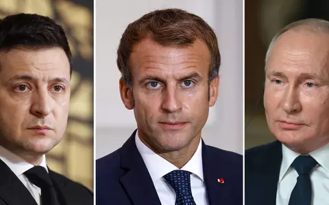 Macron, după ce Putin i-a spus că Rusia va obţine "denazificarea" Ucrainei: "Te minți singur"
