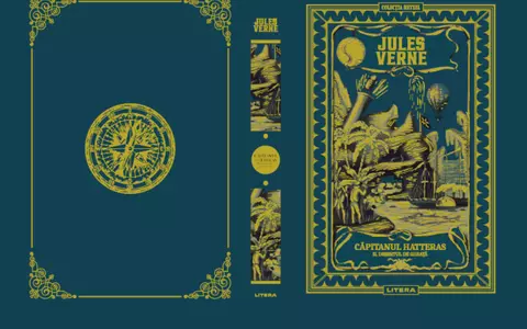 Aventura continuă cu "Căpitanul Hatteras. Deșertul de gheață", colecția Jules Verne