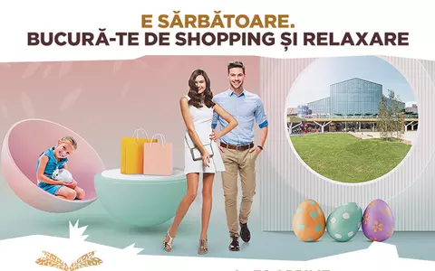 E Sărbătoare. Bucură-te de shopping și relaxare în ParkLake