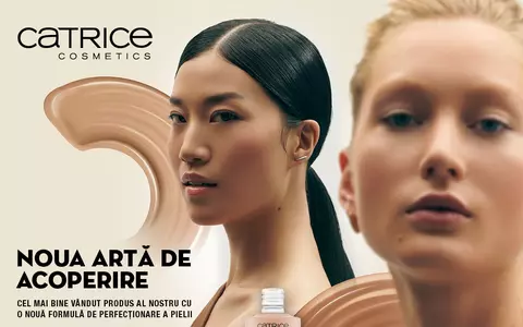 DESCOPERIȚI NOUA ARTĂ DE ACOPERIRE CU FONDUL DE TEN  CATRICE HD LIQUID COVERAGE