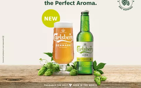 <strong>Noul Carlsberg LUMA obţinut prin tehnologia inovatoare DRY Hopping pentru o aromă perfectă</strong>